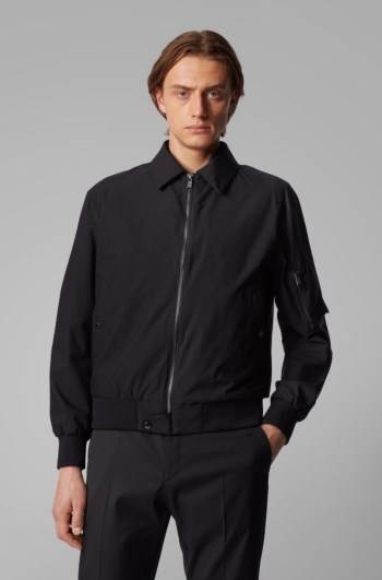 Hugo Boss 3-in-1 bomber jacket Svarte | T2O0kT84