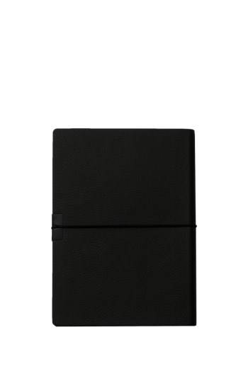 Hugo Boss A6 black faux-leather notepad Svarte | 9nIOtx3J