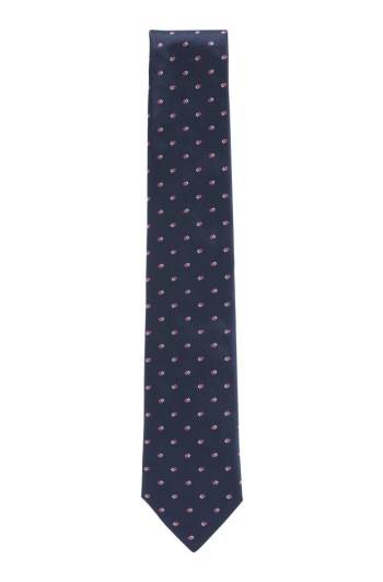 Hugo Boss All-over patterned tie Mørke Blå | ePKFNSaH