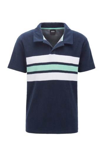 Hugo Boss Beach polo shirt Mørke Blå | tyv3aJc9