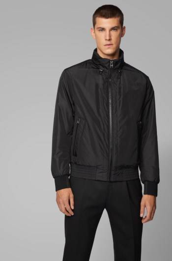 Hugo Boss Blouson jacket Svarte | RP9Ocfpi