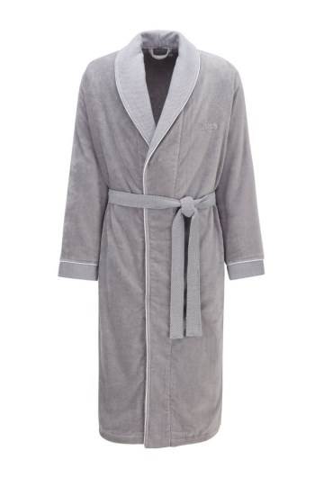 Hugo Boss Bomull bathrobe Grå | 8eAx25ow