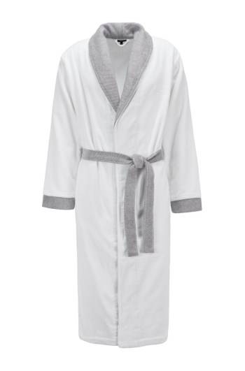 Hugo Boss Bomull bathrobe Hvite | Syv483YY