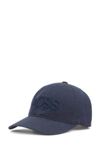 Hugo Boss Bomull-twill cap Mørke Blå | 2nDeT9AW