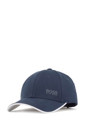 Hugo Boss Bomull-twill cap Mørke Blå | DtPPP6KS