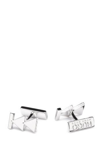 Hugo Boss Brass cufflinks Sølv | 0NMqLN6e