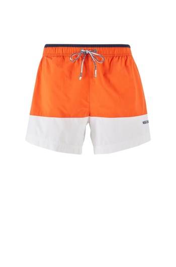 Hugo Boss Colour-block swim shorts Lyse Oransje | s6AQZwPf