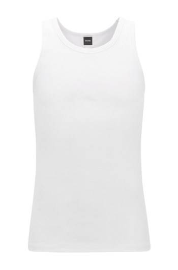 Hugo Boss Crew-neck underwear vest Hvite | 8gU51lGF