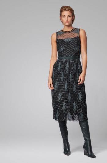 Hugo Boss Ermeløse dress Patterned | CGQ9OwFx