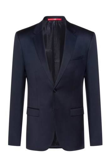 Hugo Boss Extra-slim-fit jacket Mørke Blå | QXZNMbqO