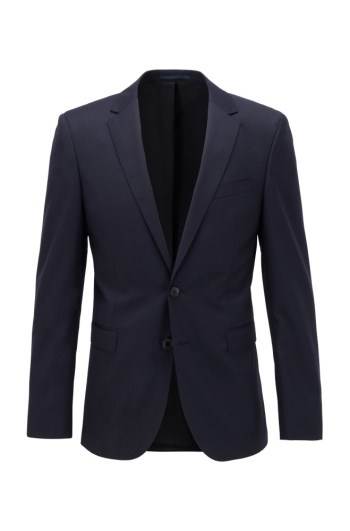 Hugo Boss Extra-slim-fit jacket Mørke Blå | arUdQ79i