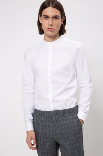 Hugo Boss Extra-slim-fit shirt Hvite | HV1TkVqL