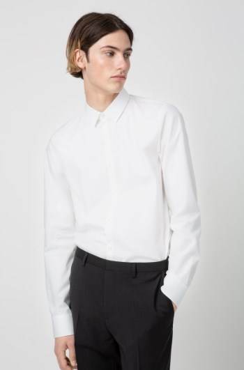 Hugo Boss Extra slim-fit shirt Hvite | vztInvxg