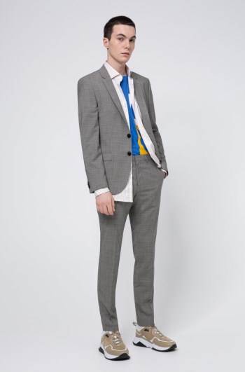 Hugo Boss Extra-slim-fit suit Grå | o9cgwJqG