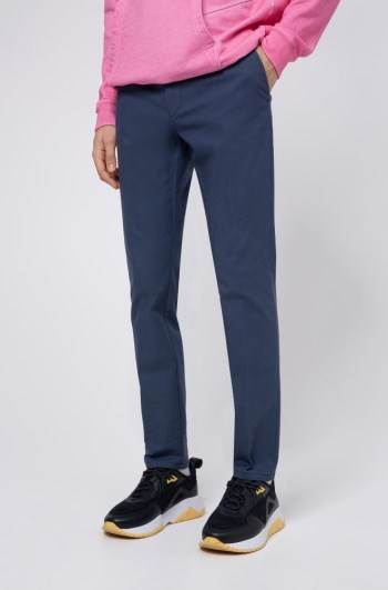 Hugo Boss Extra-slim-fit trousers Blå | VxGnJyph