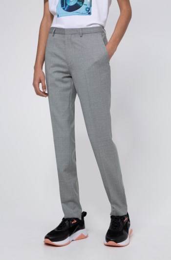 Hugo Boss Extra-slim-fit trousers Lyse Grå | 0nwhKy9a