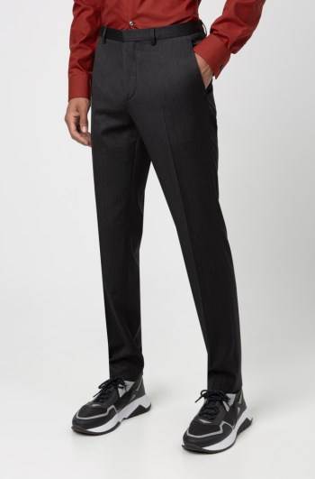 Hugo Boss Extra-slim-fit trousers Mørke Grå | hbV74tUJ