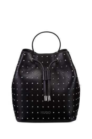 Hugo Boss Faux-leather bucket bag Svarte | YlVJQcI2