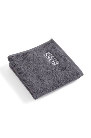 Hugo Boss Finest Egyptian cotton face cloth Anthracite | EHyWINlM