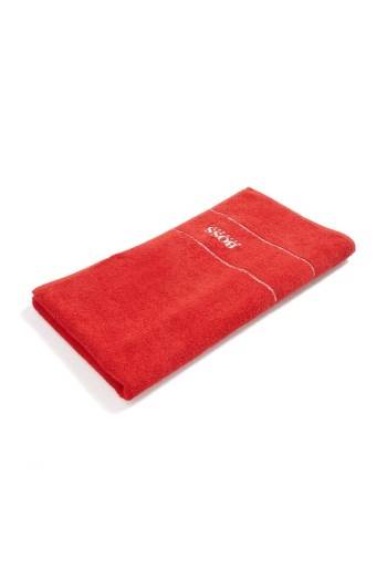 Hugo Boss Finest Egyptian cotton hand towel Rød | DHO64RD7