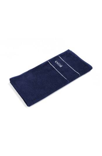 Hugo Boss Finest Egyptian cotton hand towel Mørke Blå | XU5yZvkB