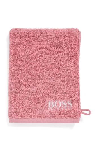 Hugo Boss Finest Egyptian cotton washing mitt Lyse Rosa | H9HUDGUf