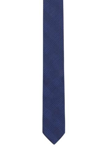 Hugo Boss Geometric-patterned tie Blå | s1lkDRvQ