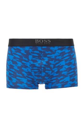 Hugo Boss Graphic-print trunks Blå | OMtjL4EU