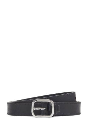 Hugo Boss Italian-leather belt Svarte | GgAWP7sd