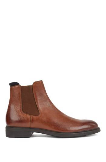 Hugo Boss Italian-made Chelsea boots Brune | b4JMd2ea