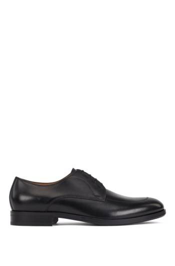 Hugo Boss Italian-made Derby shoes Svarte | NUbs3GvW