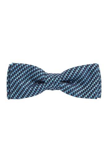 Hugo Boss Italian-made bow tie Mørke Blå | 8U77K85r