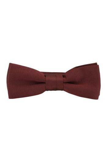 Hugo Boss Italian-made bow tie Mørke Rød | noItIWQU