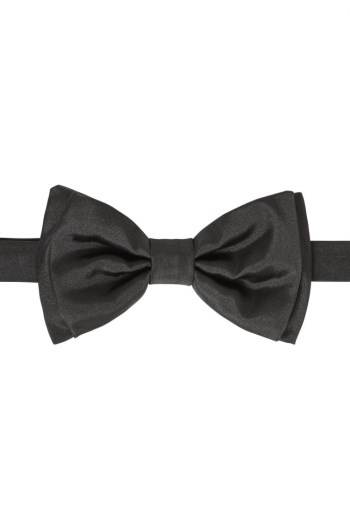 Hugo Boss Italian-made bow tie Svarte | HiTDQioA