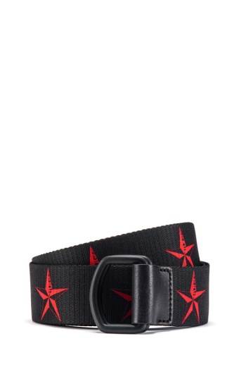 Hugo Boss Italian-made webbing belt Svarte | E8MwZyB3