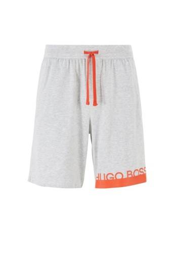 Hugo Boss Jersey pyjama shorts Grå | U5BYwXx2