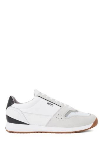 Hugo Boss Jogge-style trainers Hvite | 6p9rqfHi