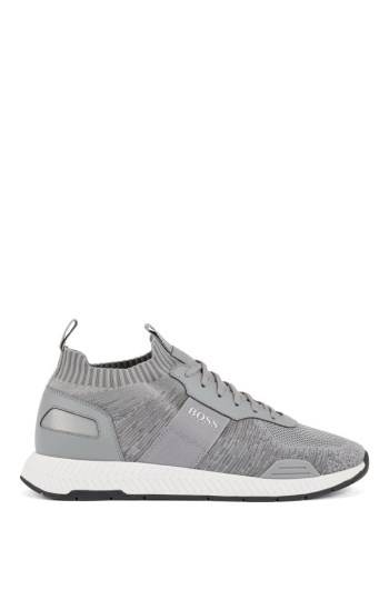 Hugo Boss Jogge-style trainers Lyse Grå | hqc5YQsw