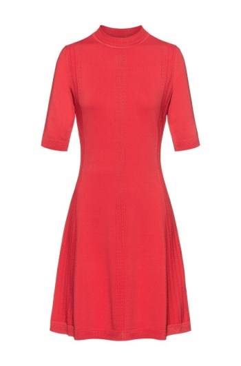 Hugo Boss Knitted dress Rød | VuAGzpXW