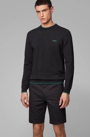 Hugo Boss Knitted sweater Svarte | RHPkqp0d