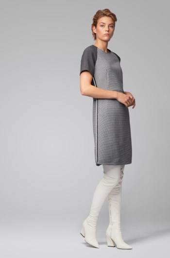 Hugo Boss Kort-sleeved dress Patterned | MhpjktUn