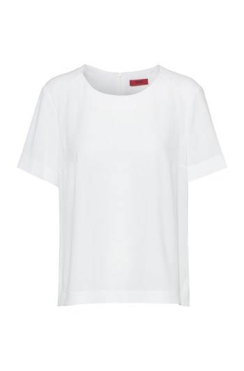 Hugo Boss Kort-sleeved top Hvite | 9xwu9Czh