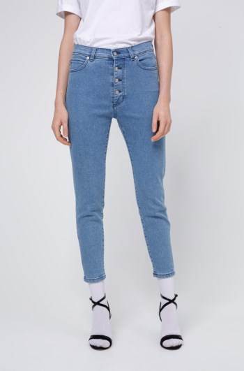 Hugo Boss LOU skinny-fit cropped jeans Blå | K6LqxkGo