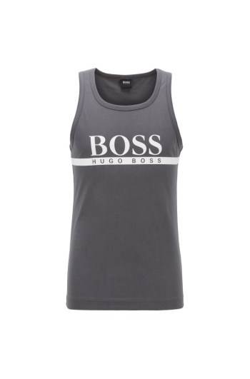 Hugo Boss Logo tank top Grå | NA5kFvKd