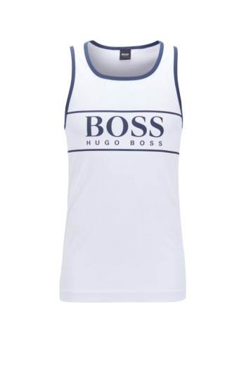 Hugo Boss Logo tank top Hvite | tfGDzizf