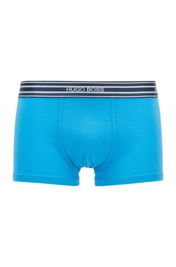 Hugo Boss Logo-waistband trunks Blå | YZUJikn2