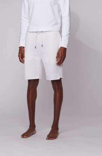 Hugo Boss Lounge shorts Hvite | KmWWp3so