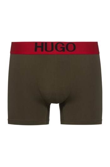 Hugo Boss Low-rise stretch-cotton boxer briefs Mørke Grønn | cbuYYv47