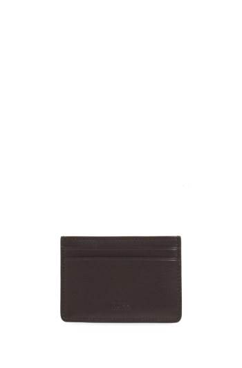 Hugo Boss Lær card case Mørke Brune | clLu2Qpy