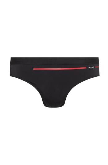 Hugo Boss Matte-jersey swim trunks Svarte | ygTGG1ys